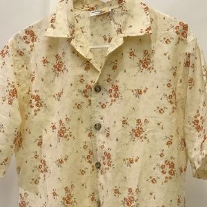 Vintage Cotton Floral Shirt